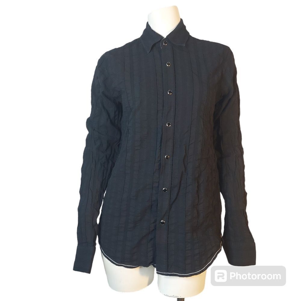 Womans Age Of Wisdom Long Sleeve Button Down Shirt